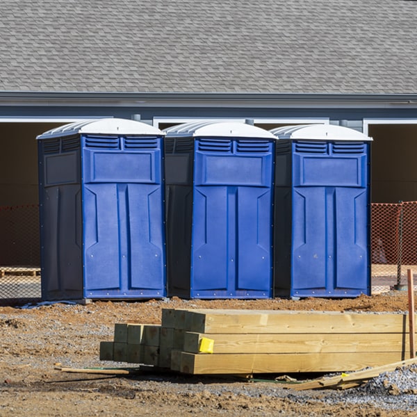how far in advance should i book my porta potty rental in Westphalia Iowa